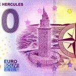 Torre de Hercules 2022-5 0 euro souvenir banknotes france