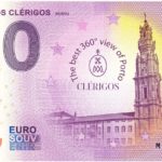 Torre dos Clérigos 2022-2 Porto 0 euro souvenir banknotes portugal
