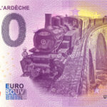 Train de L'Ardèche 2024-1 0 euro souvenir banknotes france