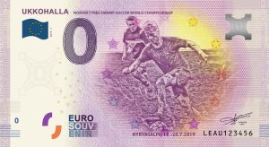 Ukkohalla 2019-1 0 euro souvenir nokian tyres swamp soccer world championship