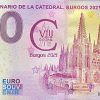 VIII Centenario de la Catedral. Burgos 2021 2021-3 Anniversary 0 euro souvenir spain