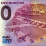 Valletta Saluting Battery 2022-1 0 euro souvenir malta banknote