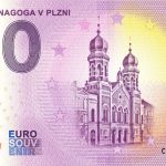 Velká synagoga v Plzni 2023-3 0 euro souvenir czech republic bankovka