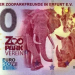 Verein Der Zooparkfreunde in Erfurt E.V. 2025-2 0 euro souvenir germany