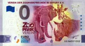 Verein Der Zooparkfreunde in Erfurt E.V. 2025-2 0 euro souvenir germany