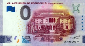 Villa Ephrussi de Rothschild 2024-2 0 euro souvenir banknotes france