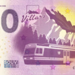 Villars 150 ans 2017-1 0 euro souvenir switzerland banknotes