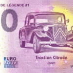 Voitures de Légende #1 2025-5 0 euro souvenir france banknotes