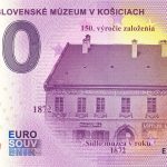 Východoslovenské múzeum v Košiciach 2022-3 0 euro souvenir bankovka slovensko