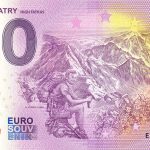 Vysoké Tatry 2023-2 0 euro souvenir bankovka slovensko