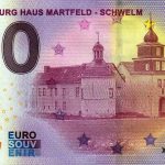 Wasserburg Haus Martfeld – Schwelm 2021-1 0 euro souvenir schein banknotes germany