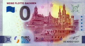 Weisse Flotte Sachsen 2024-7 0 euro souvenir banknotes germany
