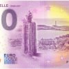 Westkapelle 2023-1 Hoge Licht 0 euro souvenir netherland banknotes