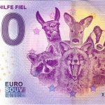 Wildtierhilfe Fiel 2020-1 0 euro souvenir banknotes schein zeroeuro