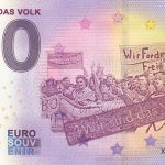 Wir Sind das Volk 2020-37 0 euro souvenir banknote schein germany
