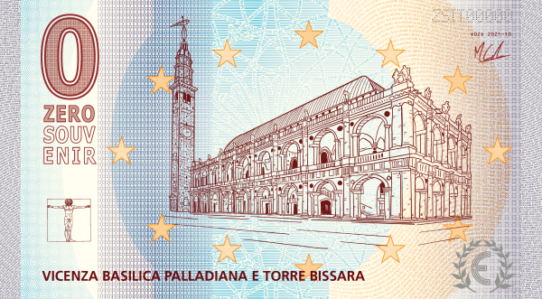 ZEROSOUVENIR VICENZA BASILICA PALLADIANA E TORRE BISSARA V026 2021-10
