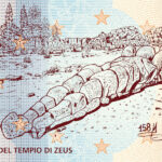 ZEROSOUVENIR agrigento telamone del tempio di Zeus (V158) italy