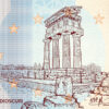 ZEROSOUVENIR agrigento tempio dei dioscuri (V157) italy