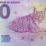 ZOO Aquarium de Madrid 2022-3 0 euro souvenir spain banknotes