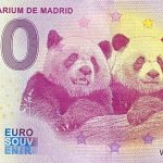 ZOO Aquarium de Madrid 2022-6 0 euro souvenir spain banknotes