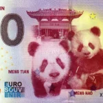 ZOO Berlin 2025-5 0 euro souvenir banknotes germany