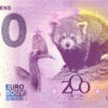 ZOO D´Amiens 2025-4 0 euro souvenir banknotes france