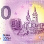 Žilina 2022-1 0 euro souvenir bankovka slovensko