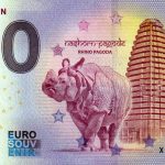 Zoo Berlin 2023-2 Rhino Pagoda 0 euro souvenir germany banknotes