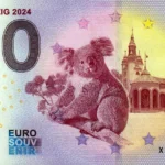 Zoo Leipzig 2024 2024-8 0 euro souvenir banknotes germany