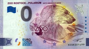 Zoo Rostock – Polarium 2023-1 0 euro souvenir germany banknotes