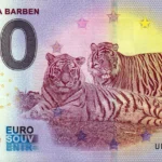 Zoo de la Barben 2024-2 0 euro souvenir banknotes france