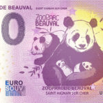 Zooparc Beauval 2021-2 0 eurosouvenir banknotes france