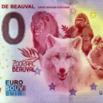 Zooparc de Beauval 2025-3 0 euro souvenir banknote france