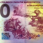 Zwierzeta Polskich Parków Narodowych 2021-1 0 euro souvenir banknote poland