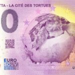 a cupulatta – la cité des tortues 2022-1 0 euro souvenir banknotes france