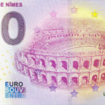 arènes de nimes 2021-1 0 euro souvenir banknotes france