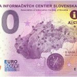 asociacia informacnych centier slovenska 2021-1 0 euro souvenir banknotes
