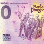 berlin dungeon 0 euro souvenir bankovka banknote