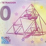 bottrop – tetraeder 2021-4 0 euro souvenir banknotes germany
