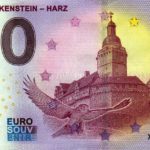 burg falkenstein – harz 2022-1 0 euro germany souvenir schein banknotes