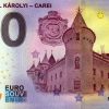 castelul karolyi – carei 2021-1 0 euro souvenir banknotes romania