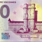 chateau de vincennes 2023-1 0 euro souvenir banknotes france
