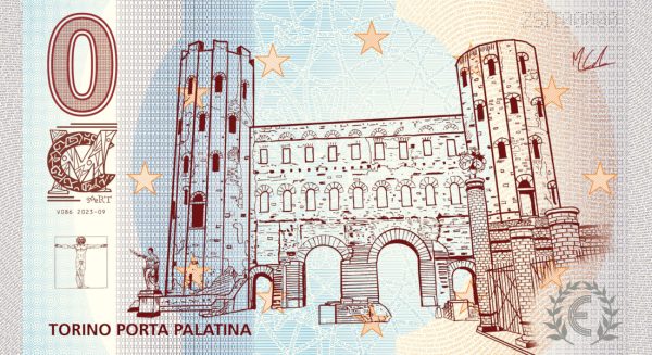 cm art zerosouvenir TORINO PORTA PALATINA V086 2023-09