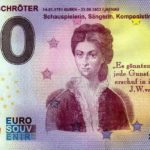corona schroeter 2021-1 0 euro souvenir schein germany banknotes