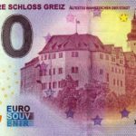das obere schloss greiz 2022-1 0 euro souvenir banknotes germany