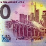 flughafen frankfurt – fra 2022-3 0 euro souvenir banknotes germany