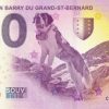 fondation barry du grand-st-bernard 2017-1 0 euro souvenir swizzerland banknotes