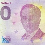 iraq king faisal II 2021-1 0 euro souvenir banknotes