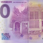 johannes vermeer 2021-5 0 euro souvenir banknotes netherlands