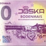 joska bodenmais 2021-2 0 euro souvenir banknotes germany schein